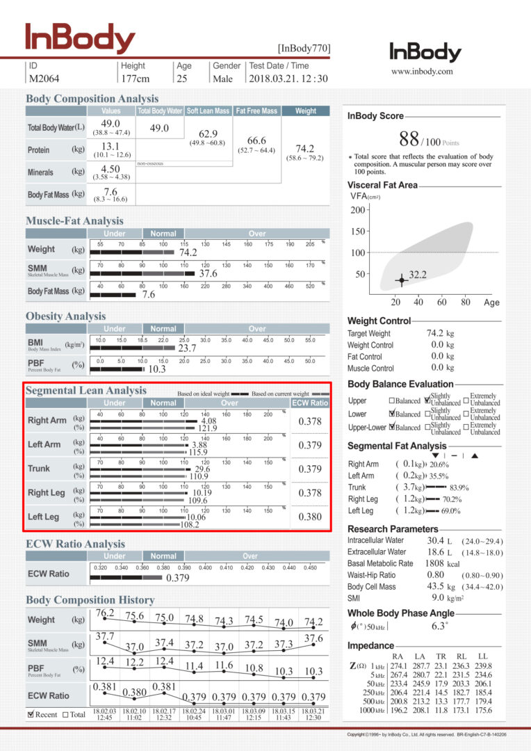 Segmental Lean Analysis